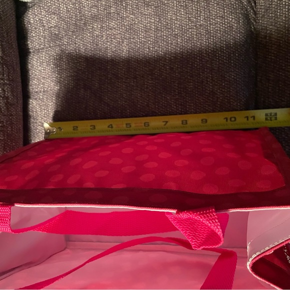 Thirty-One All in One Organizer Pink Lotsa Dots Pattern.  New in Package - Picture 5 of 6